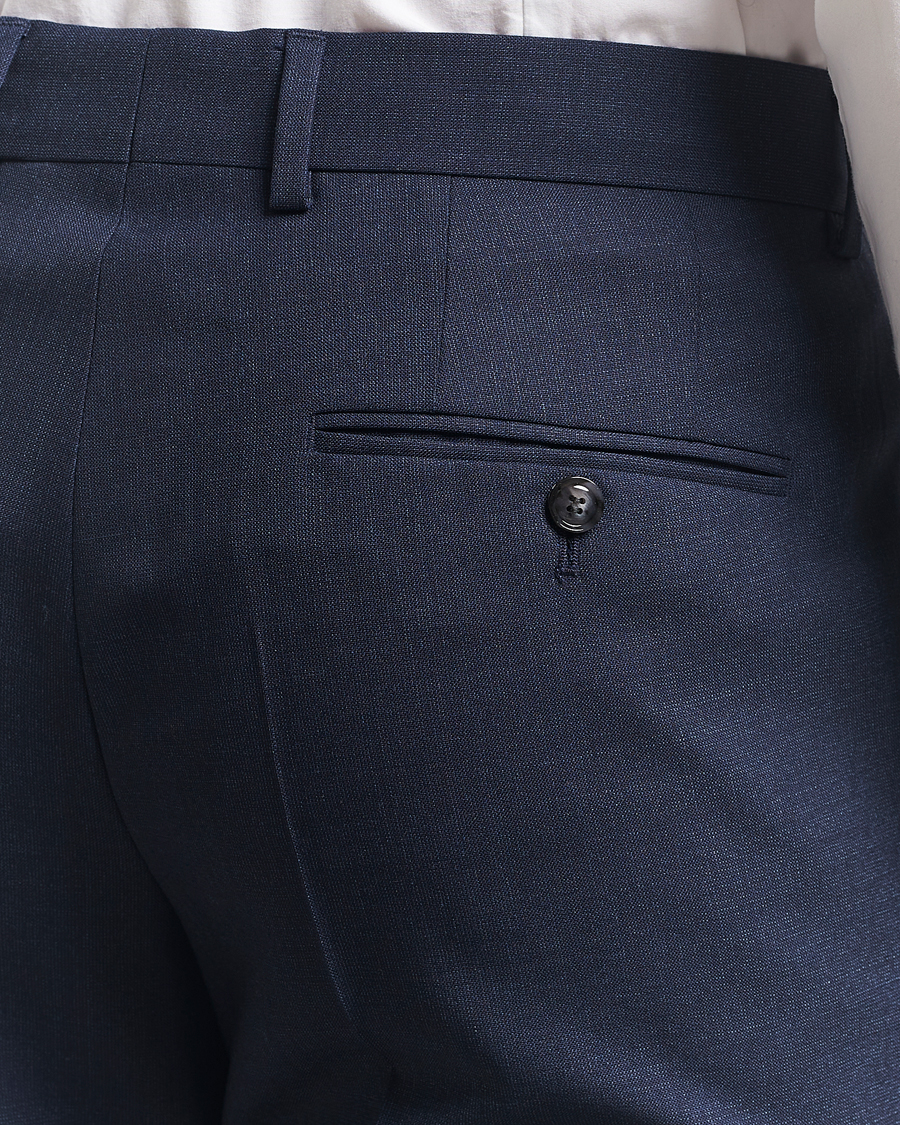 Herr | Kostymer | BOSS BLACK | Huge Wool Double Breasted Suit Navy