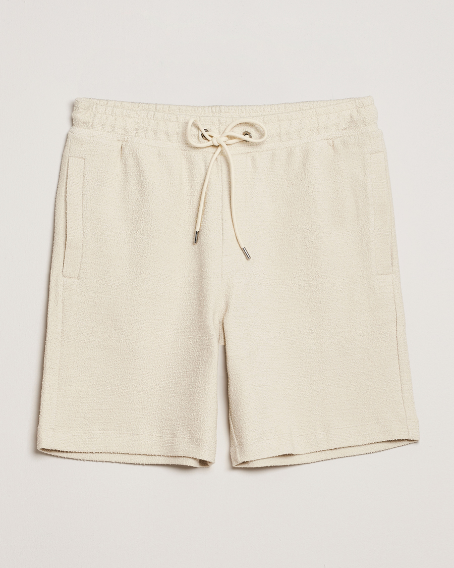 Herr | Shorts | BOSS BLACK | Leoni Terry Sweatshorts Open White