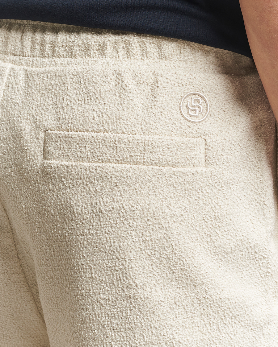 Herr | Shorts | BOSS BLACK | Leoni Terry Sweatshorts Open White