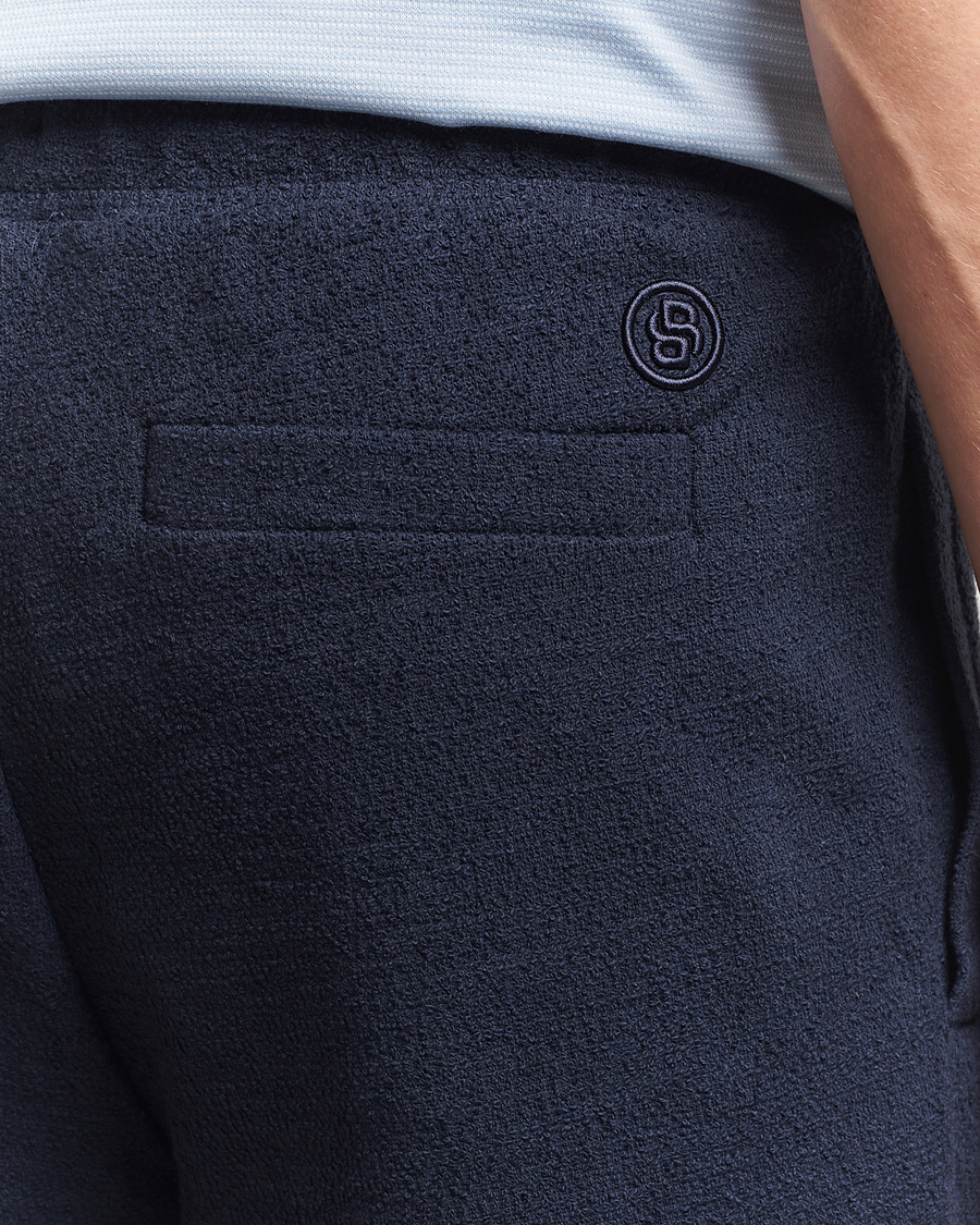 Herr | Shorts | BOSS BLACK | Leoni Terry Sweatshorts Dark Blue