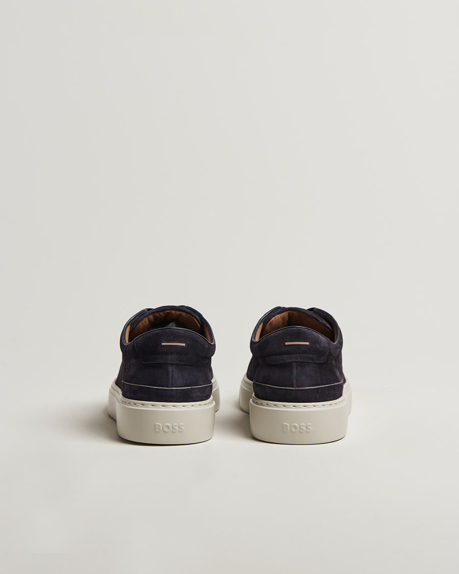 Herr | Sneakers | BOSS CAMEL | Gary Suede Sneaker Dark Blue