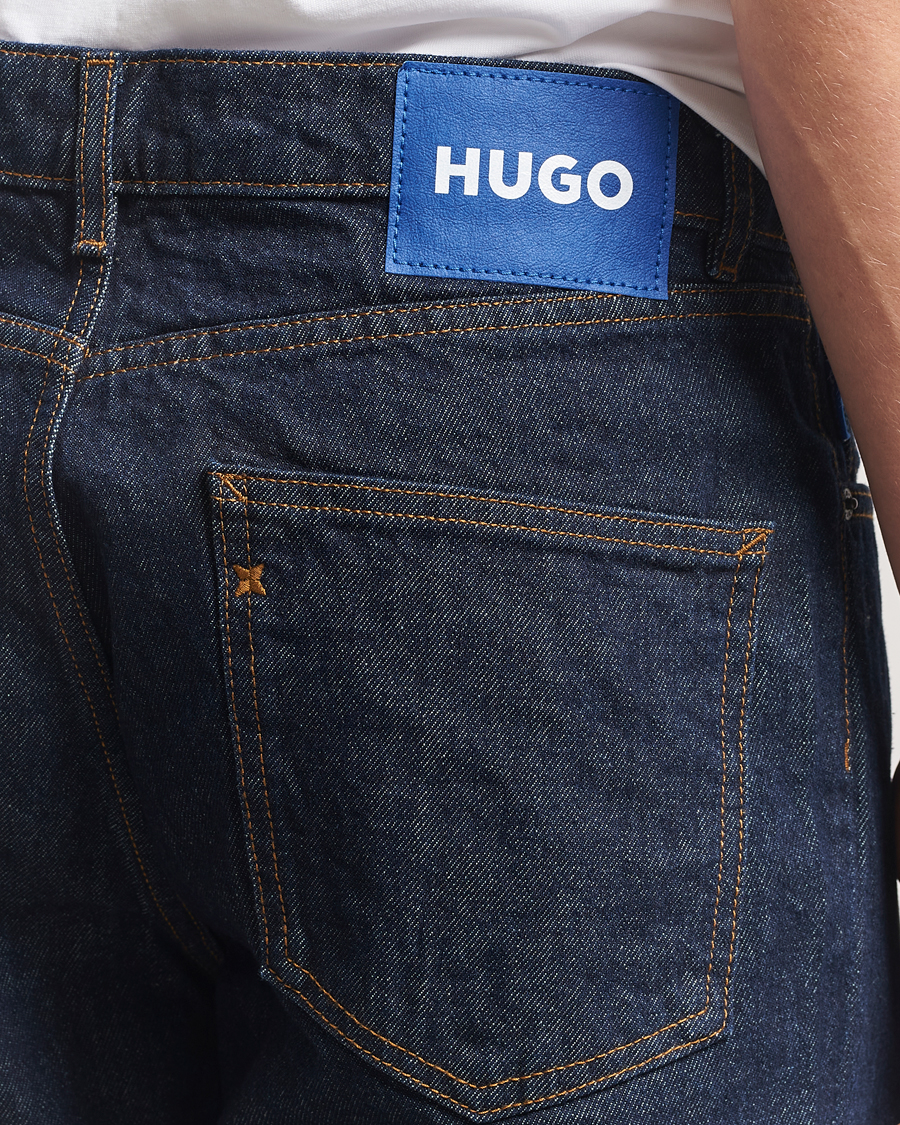 Herr | Jeans | HUGO | Jonah Straight Fit Jeans Dark Blue