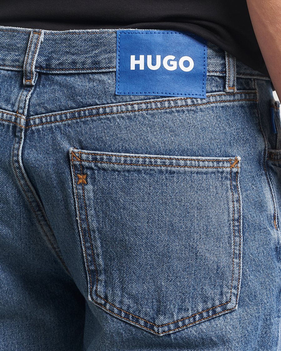 Herr | Jeans | HUGO | Jonah Straight Fit Jeans Medium Blue