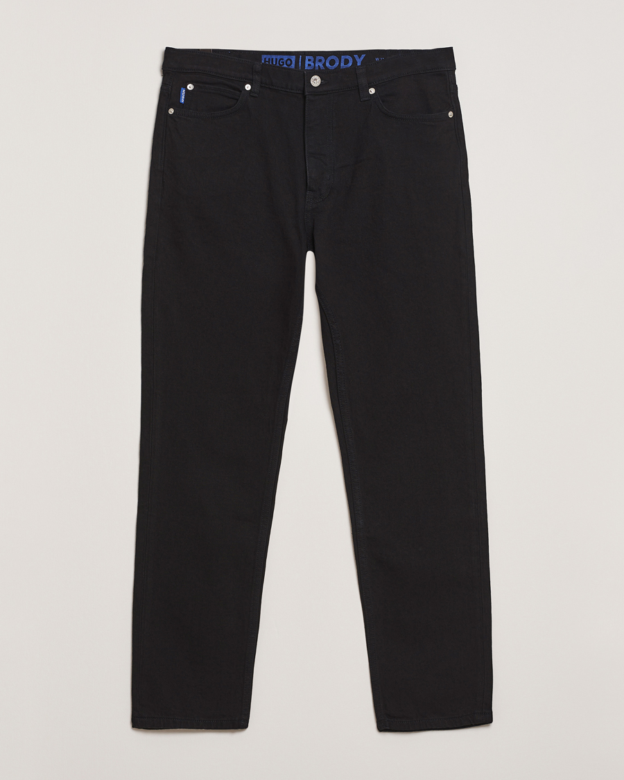 Herr | Jeans | HUGO | Brody Tapered Fit Jeans Black