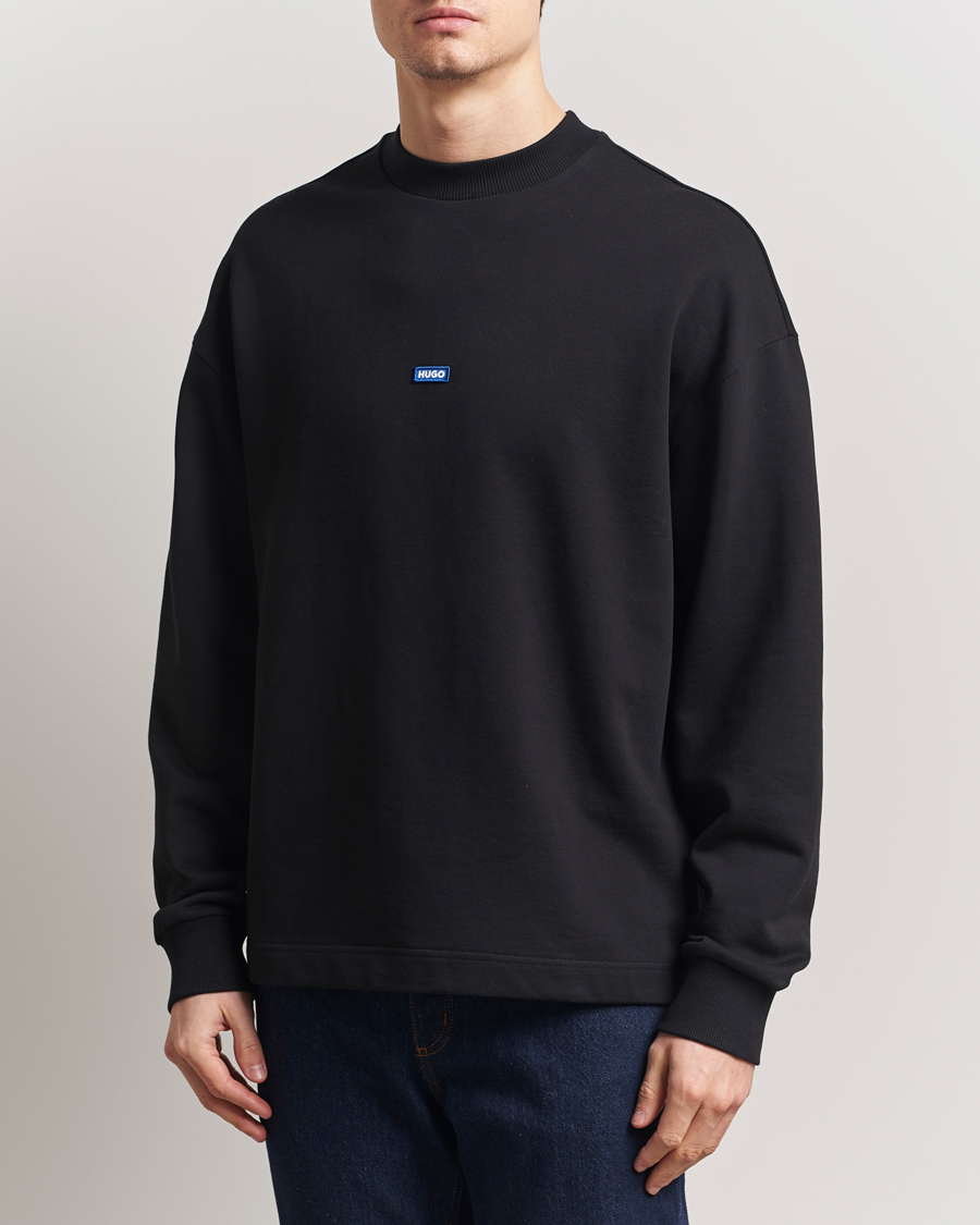 Herr | Tröjor | HUGO | Nedro Crew Neck Sweatshirt Black