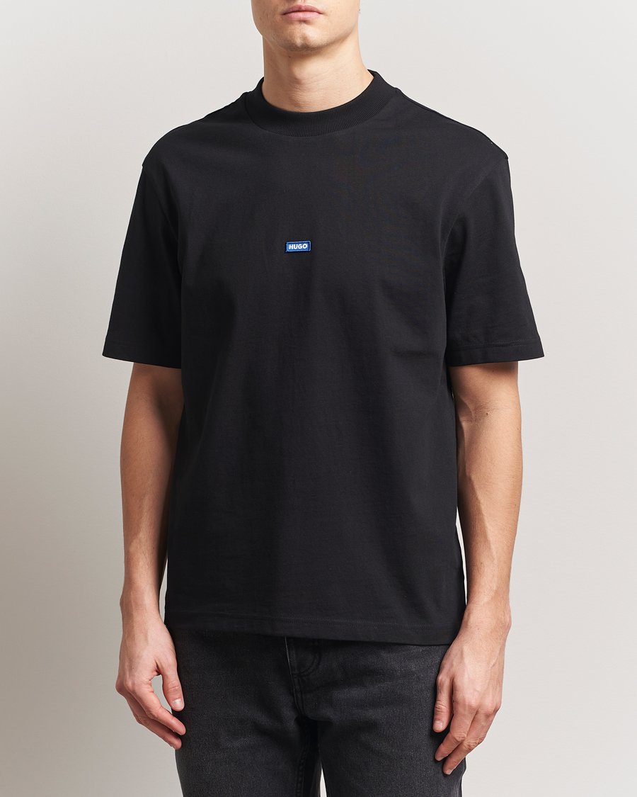 Herr | T-Shirts | HUGO | Nieros Crew Neck T-Shirt Black