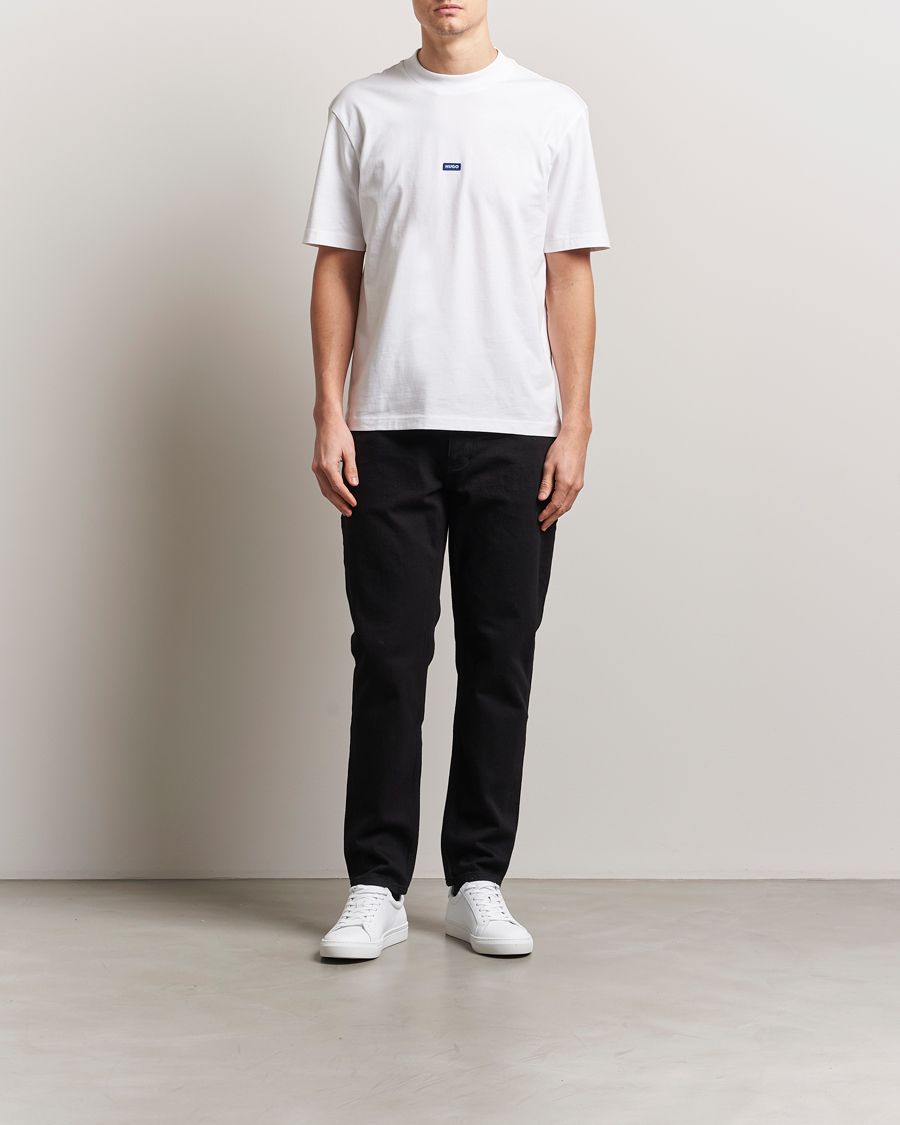 Herr | T-Shirts | HUGO | Nieros Crew Neck T-Shirt White