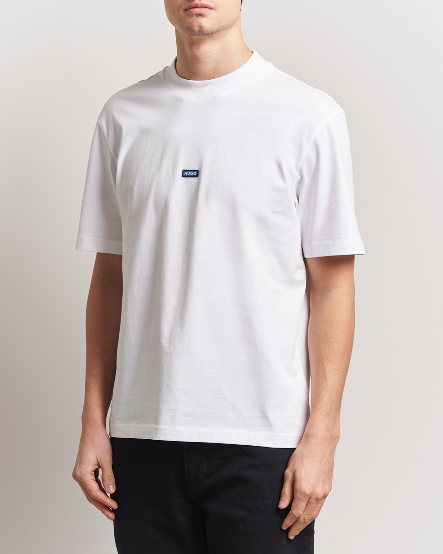Herr | T-Shirts | HUGO | Nieros Crew Neck T-Shirt White