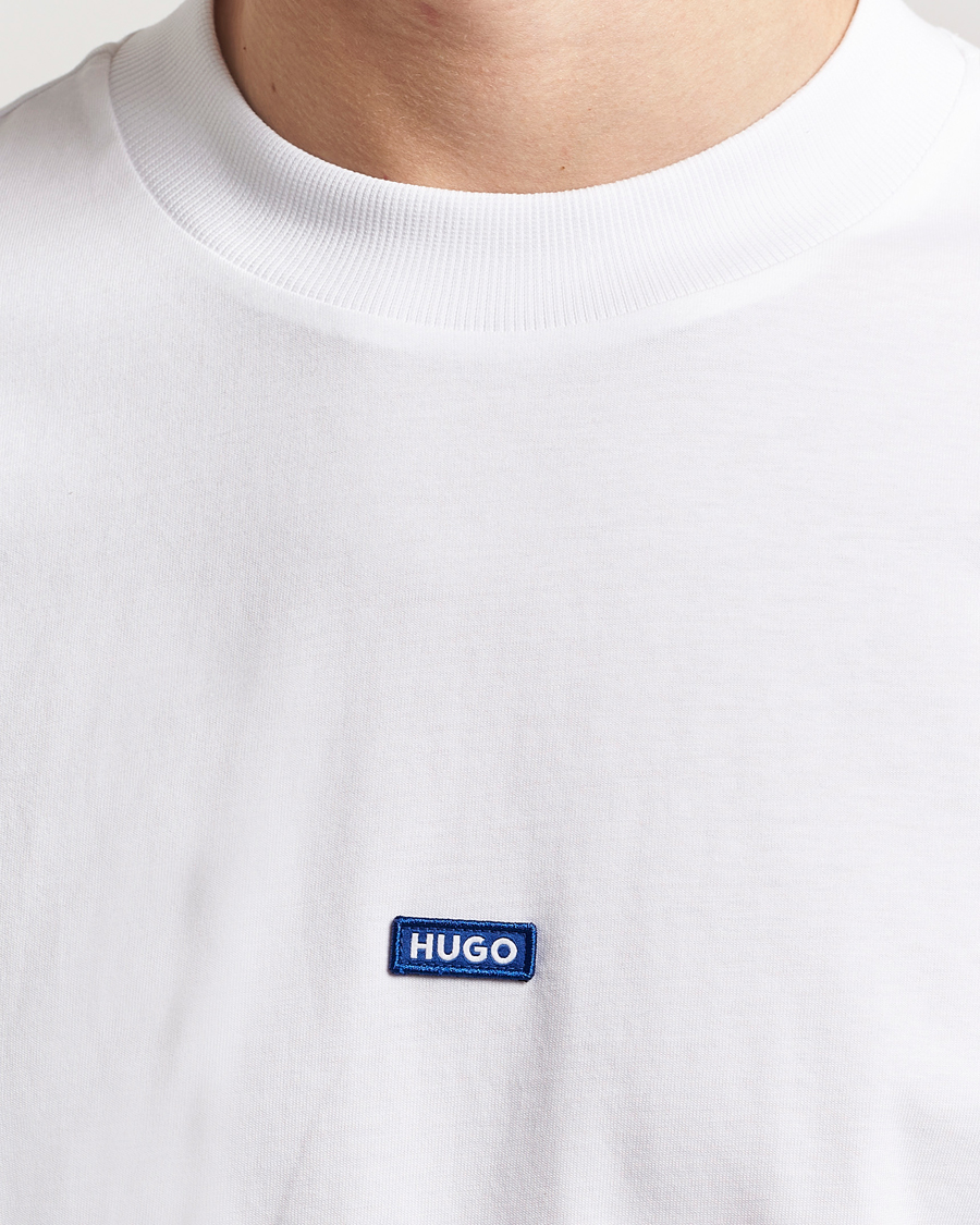 Herr | T-Shirts | HUGO | Nieros Crew Neck T-Shirt White