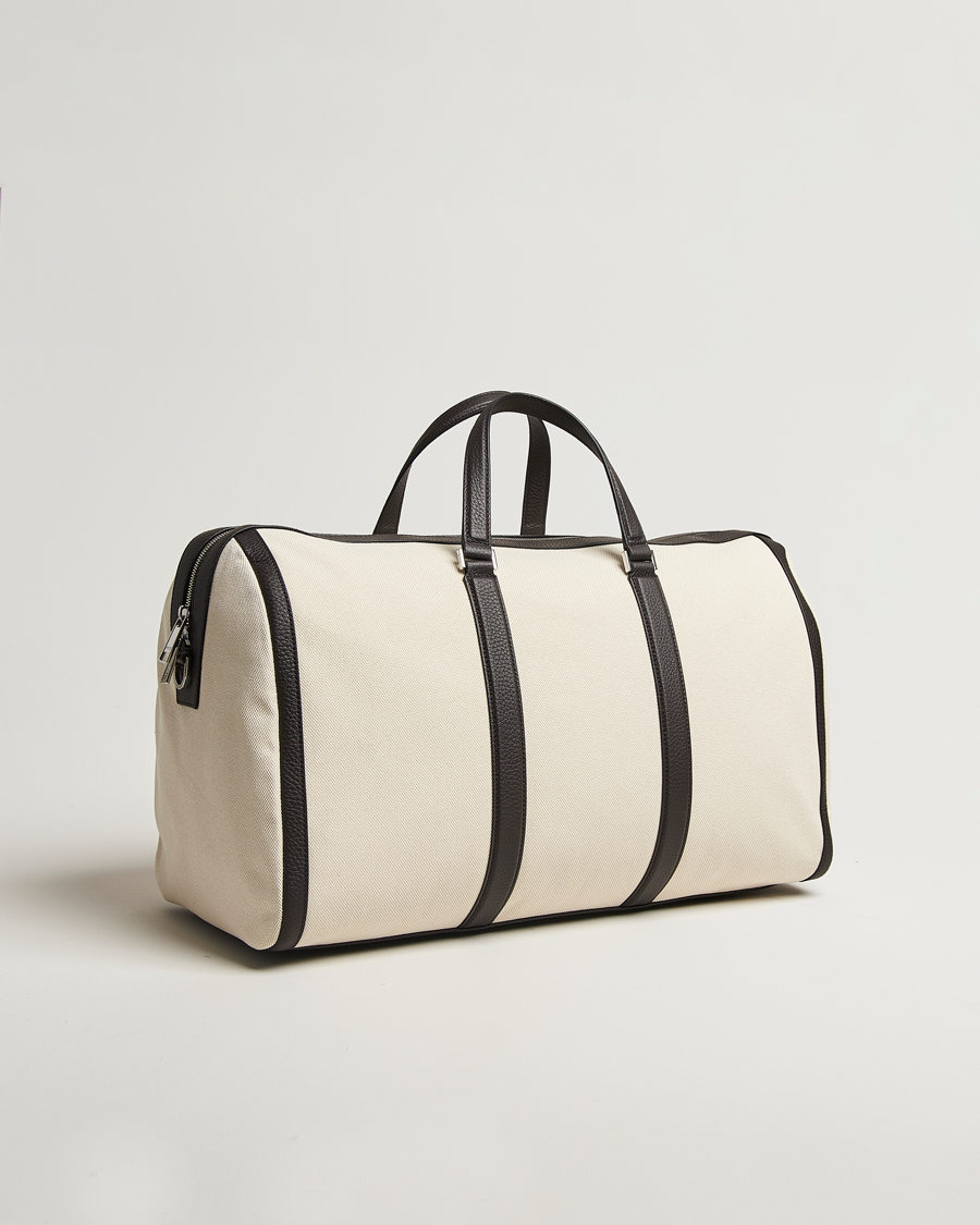 Herr | Väskor | BOSS BLACK | Canvas Holdall Natural
