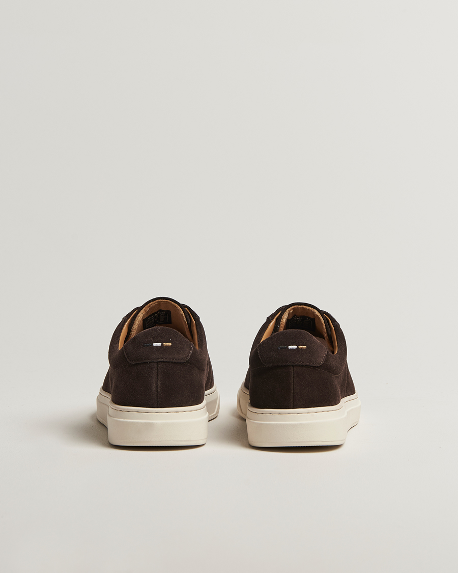 Herr | Sneakers | BOSS BLACK | Kieran Suede Sneaker Dark Brown