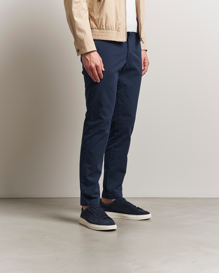 Herr | Sneakers | BOSS BLACK | Kieran Suede Sneaker Dark Blue