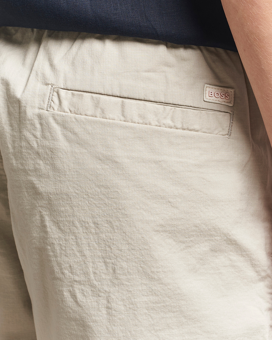 Herr | Shorts | BOSS ORANGE | Sandrew Drawstring Shorts Light Beige