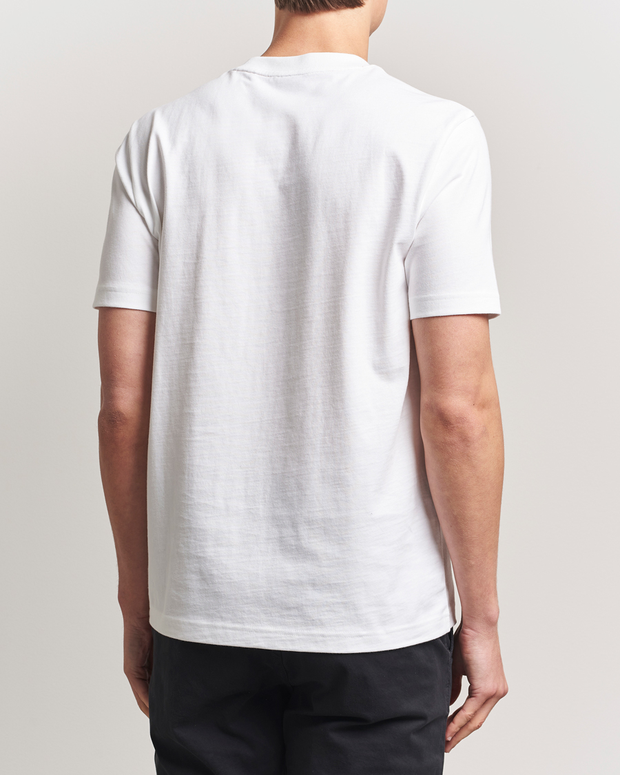 Herr | T-Shirts | BOSS ORANGE | On The Way Printed Crew Neck T-Shirt White