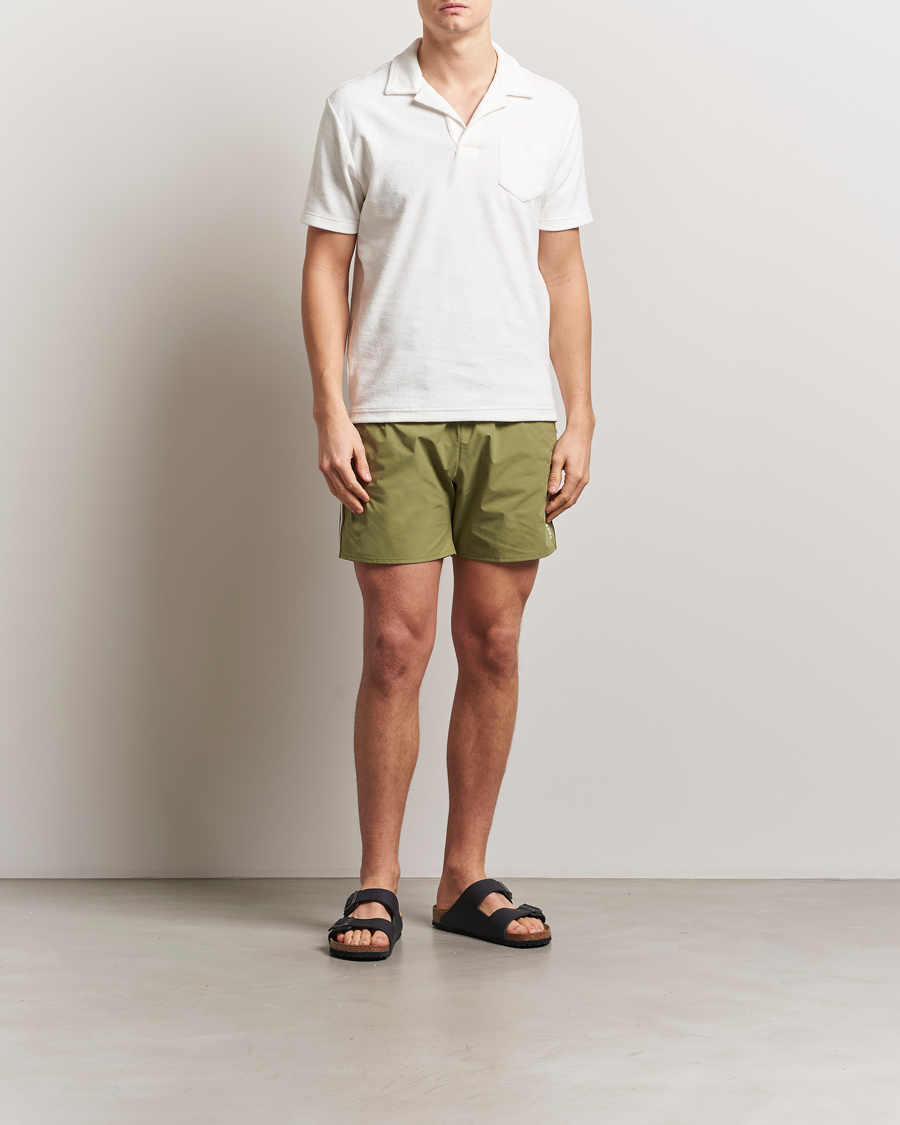 Herr | Badbyxor | BOSS BLACK | Iconic Swimshort Medium Green