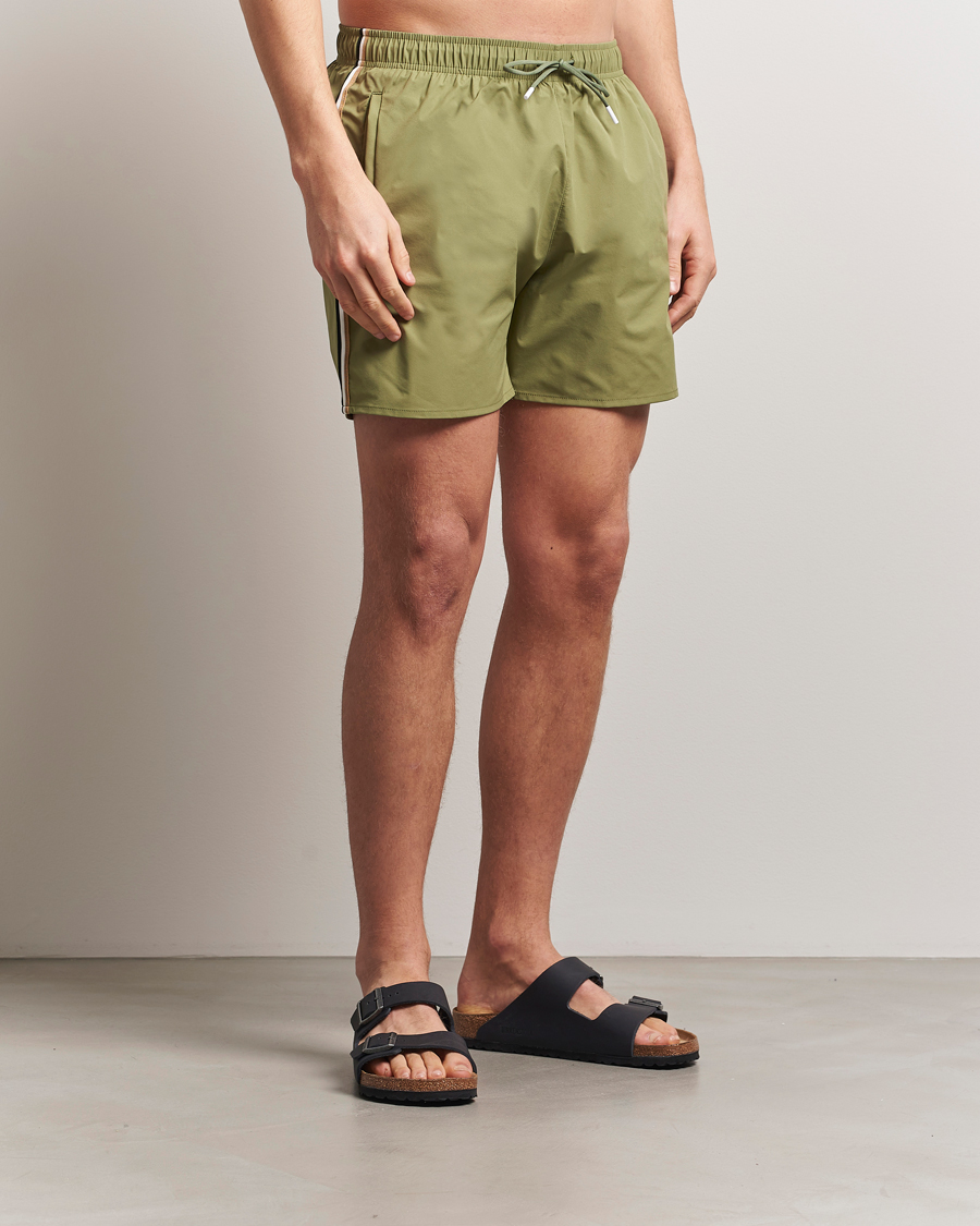 Herr | Badbyxor | BOSS BLACK | Iconic Swimshort Medium Green