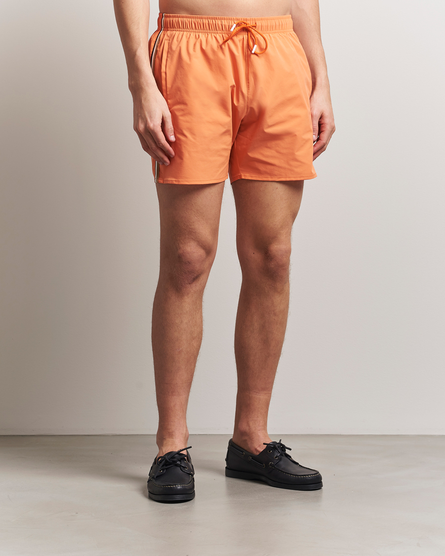 Herr | Badbyxor | BOSS BLACK | Iconic Swimshort Bright Orange