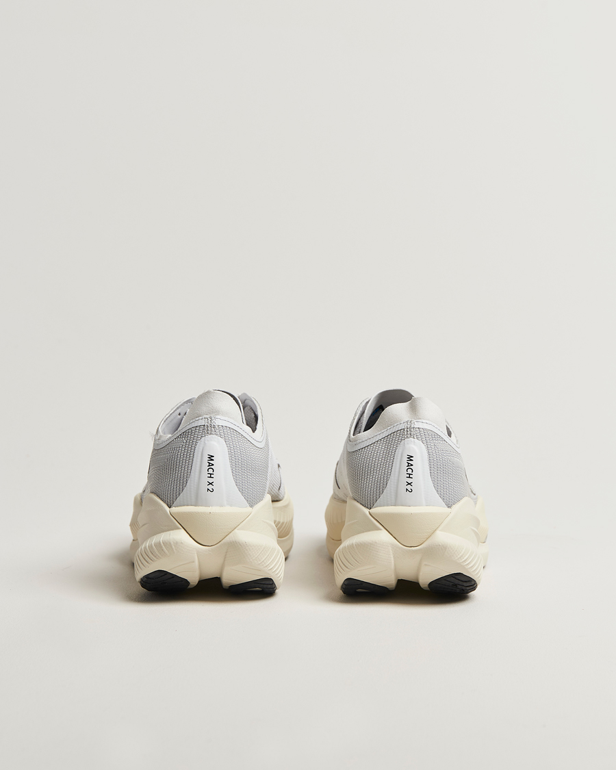 Herr | Sneakers | Hoka One One | Hoka Mach X 2 White/Cosmic Grey
