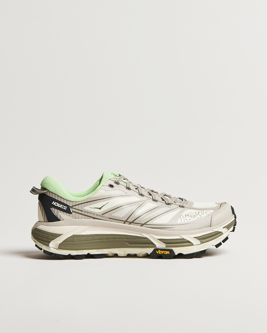 Herr | Hoka Mafate Speed 2 Putty/Eucalyptus | Hoka One One | Hoka Mafate Speed 2 Putty/Eucalyptus