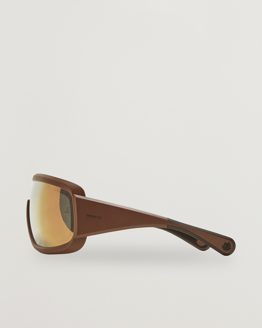 Herr | Solglasögon | Moncler Lunettes | Snowseeker Sunglasses Matte Brown
