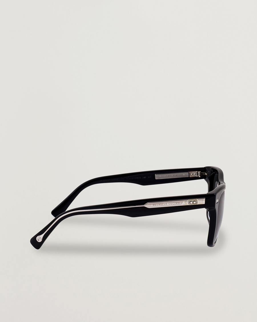Herr | Solglasögon | Brunello Cucinelli | Mr.Brunello Sunglasses Nero