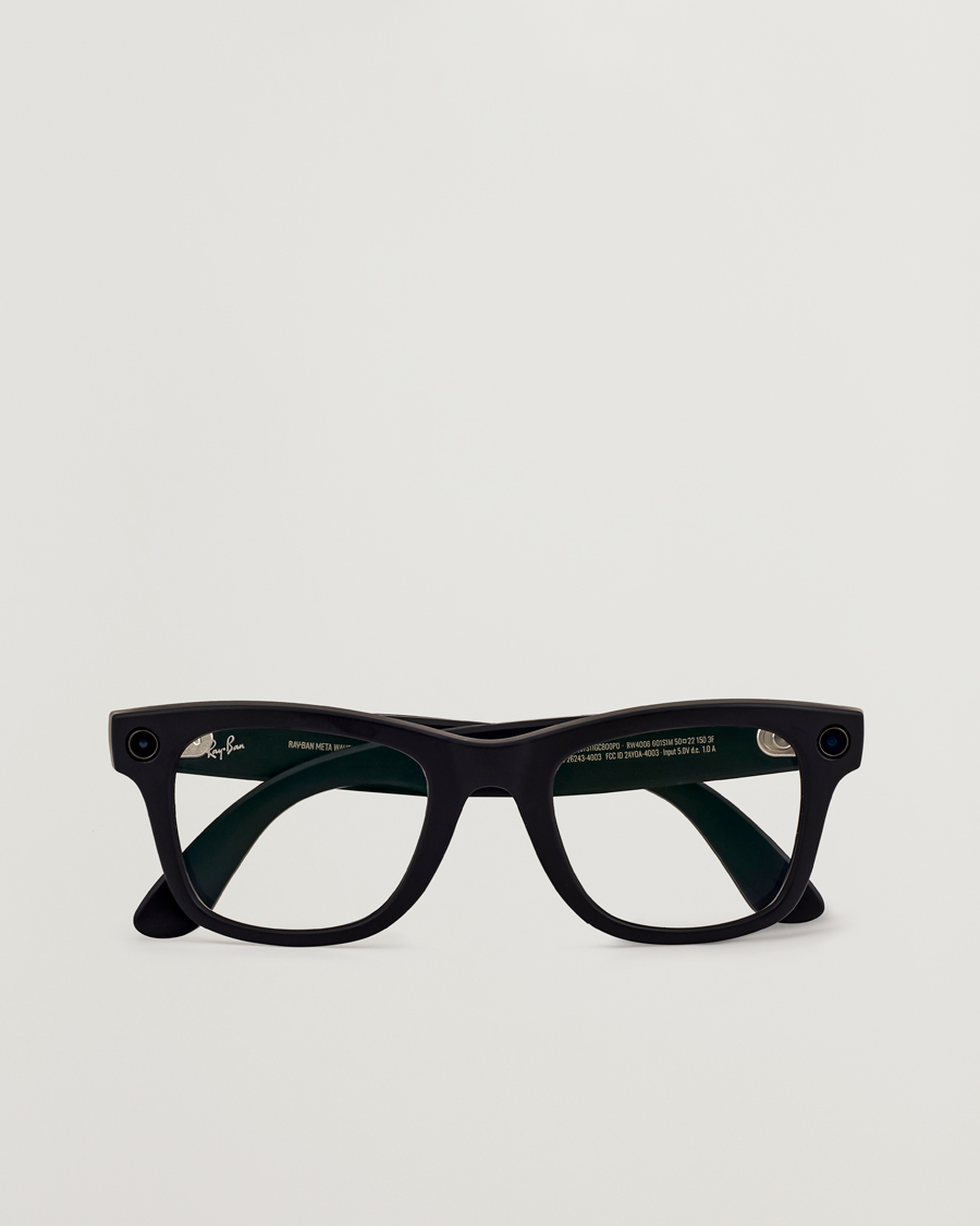 Herr | Solglasögon | Ray-Ban | Wayfarer Meta 50 Sunglasses Matte Black