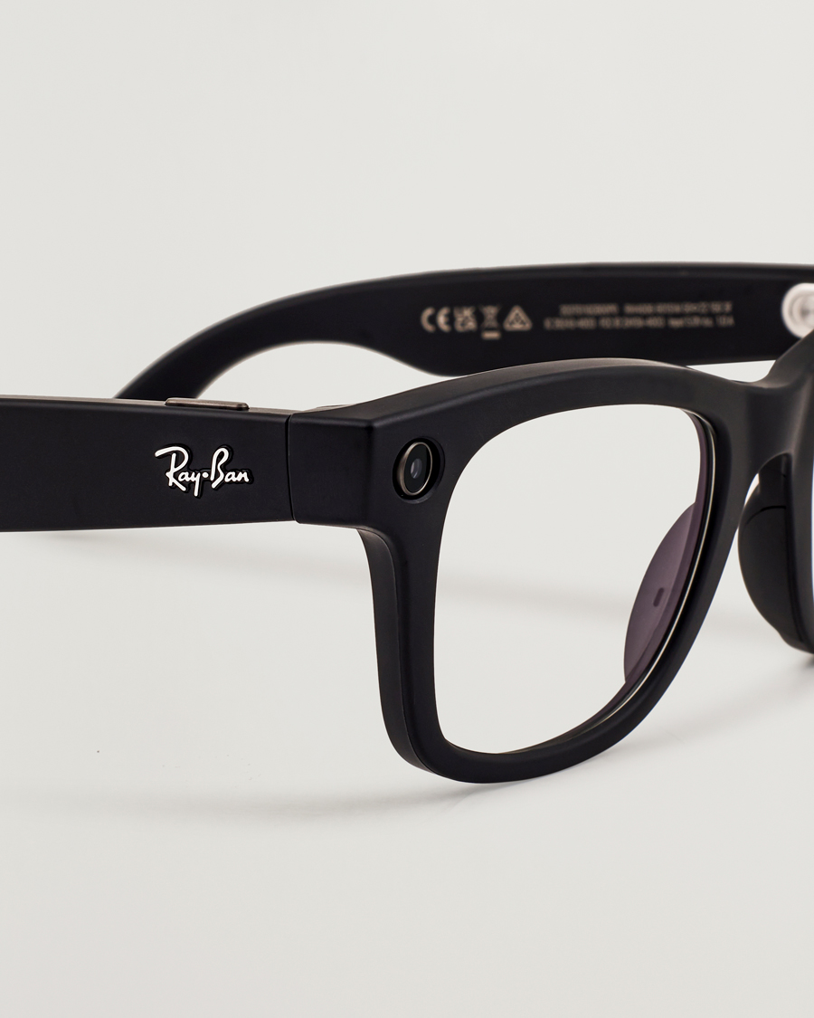 Herr | Solglasögon | Ray-Ban | Wayfarer Meta 50 Sunglasses Matte Black