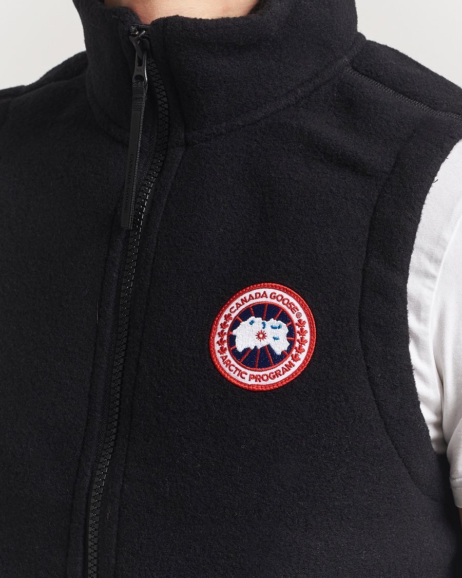 Herr | Jackor | Canada Goose | Mersey Fleece Vest Black