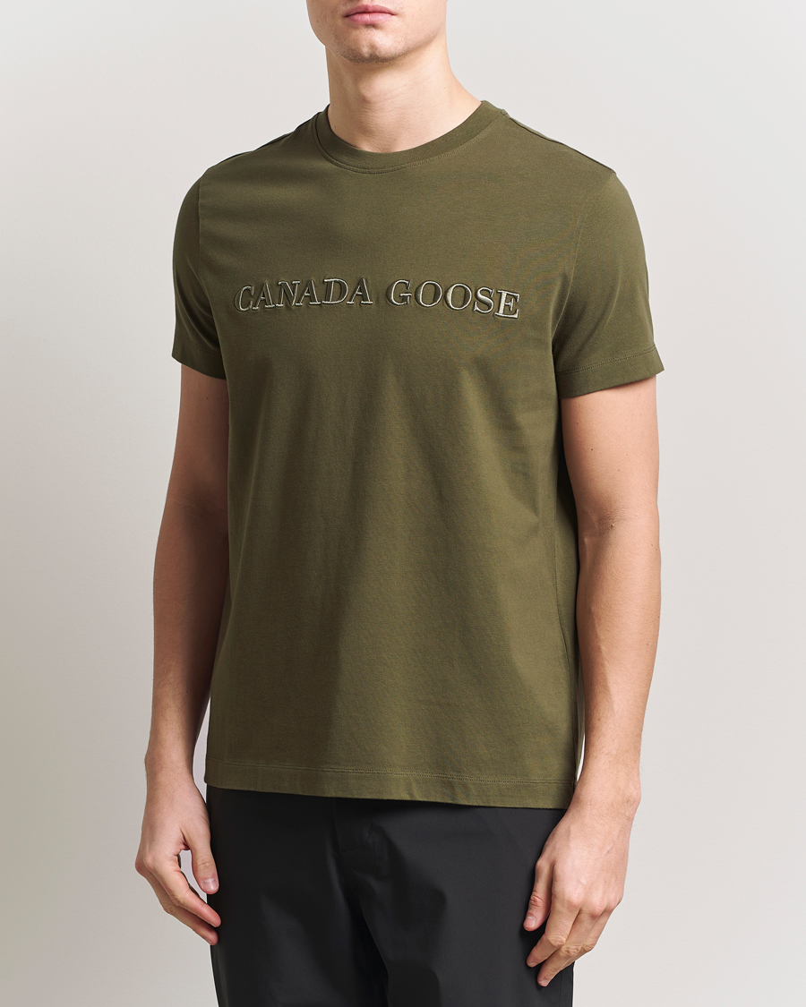 Herr | T-Shirts | Canada Goose | Emersen T-Shirt Military