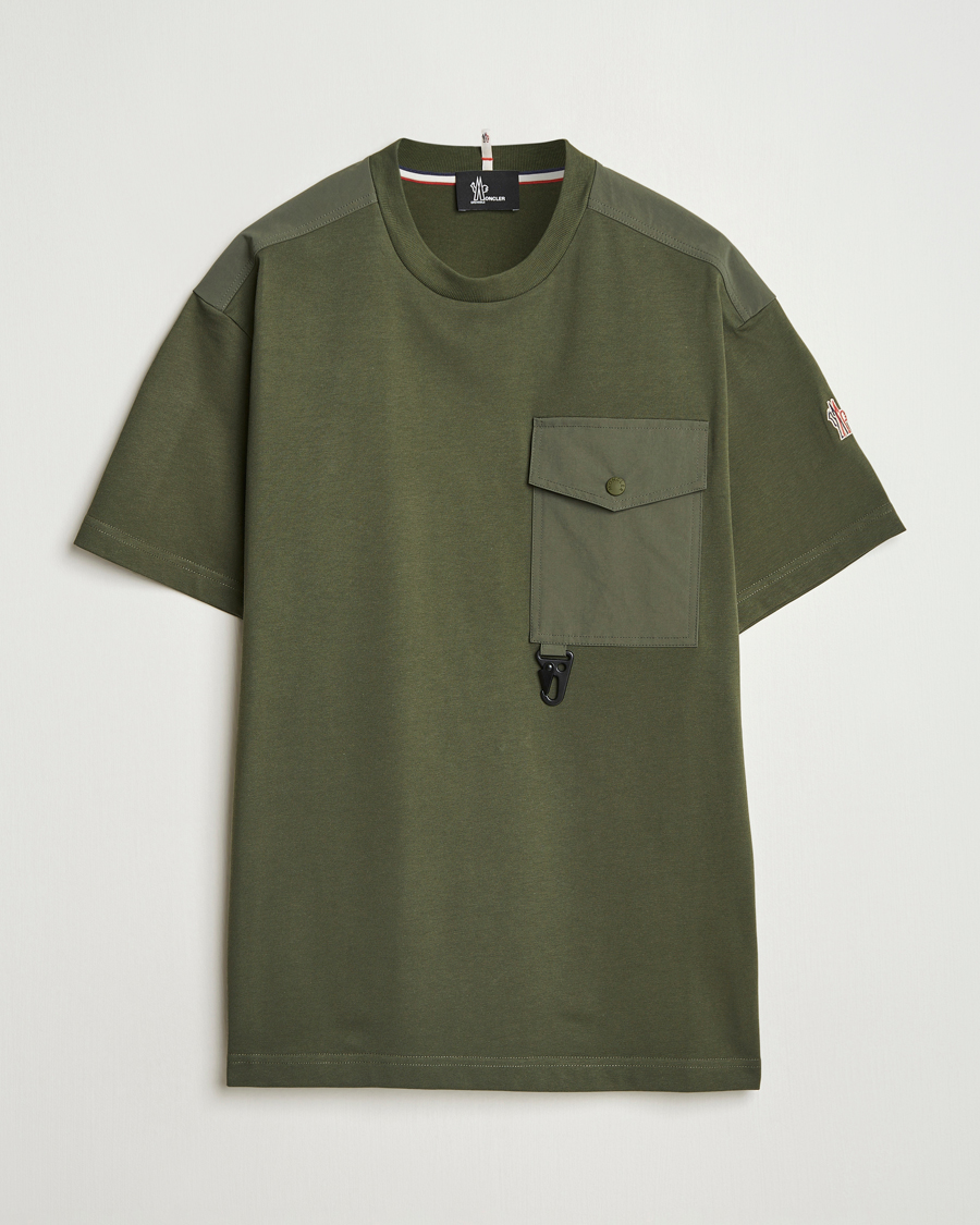 Herr | T-Shirts | Moncler Grenoble | Utility Pocket T-Shirt Military