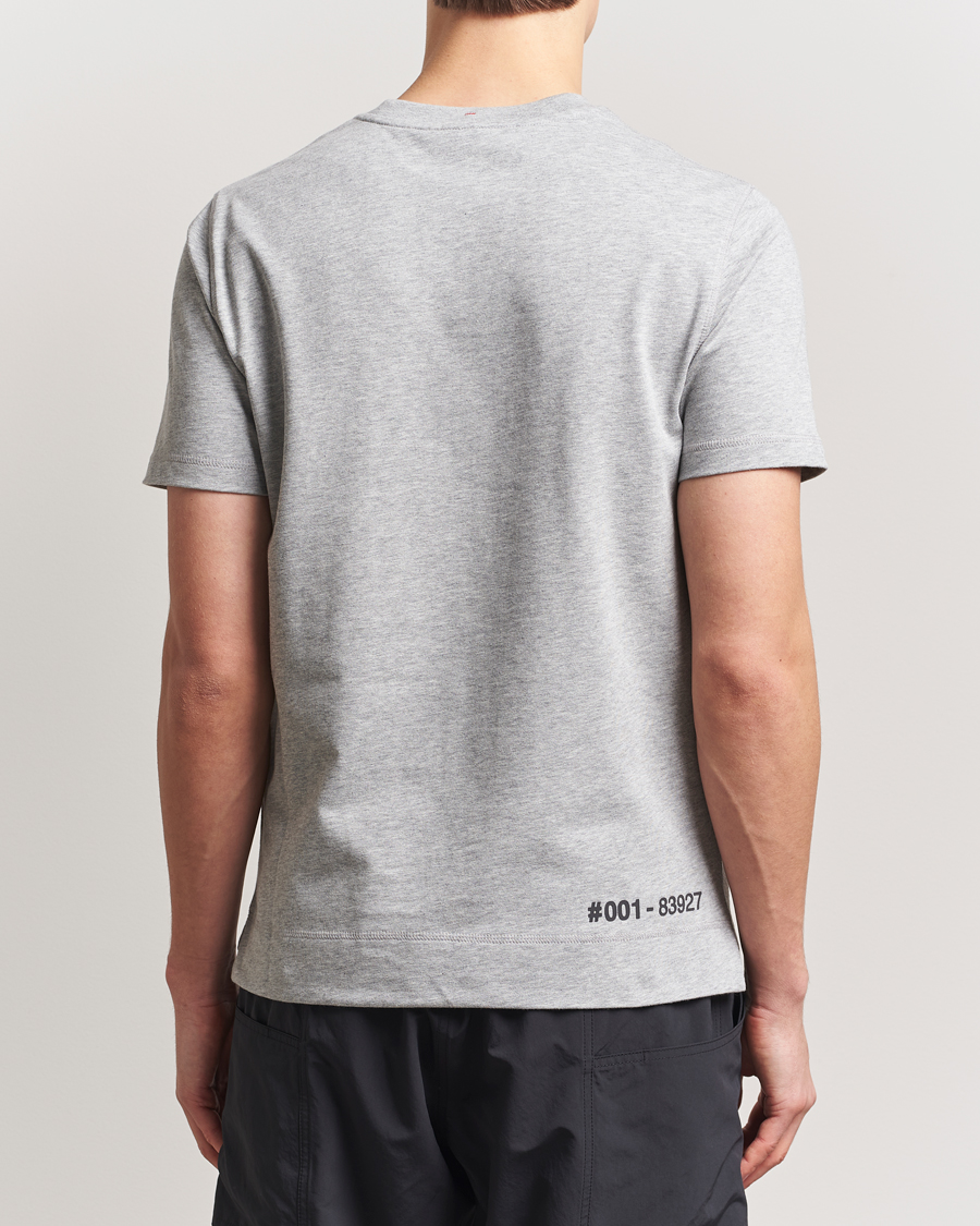 Herr | T-Shirts | Moncler Grenoble | Logo T-Shirt Heather Grey