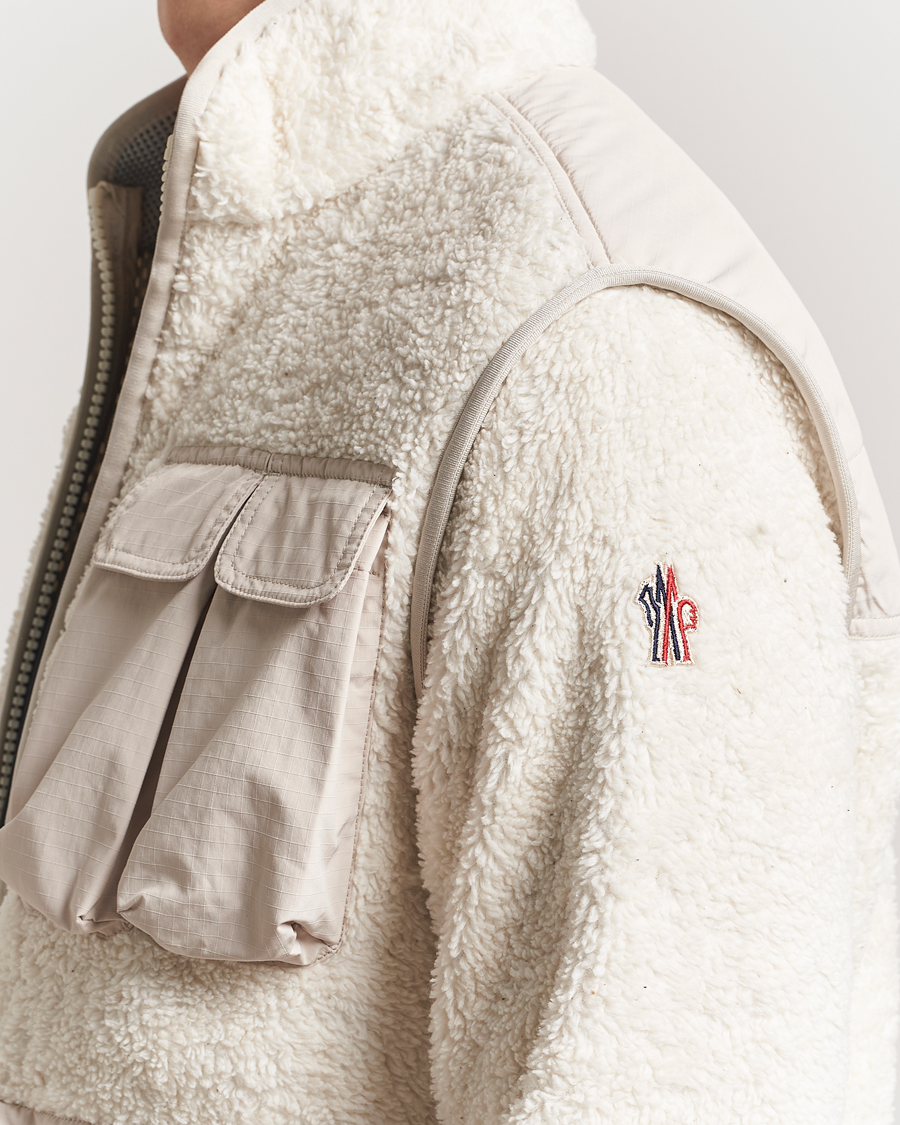 Herr | Tröjor | Moncler Grenoble | Zip Up Cardigan Off White