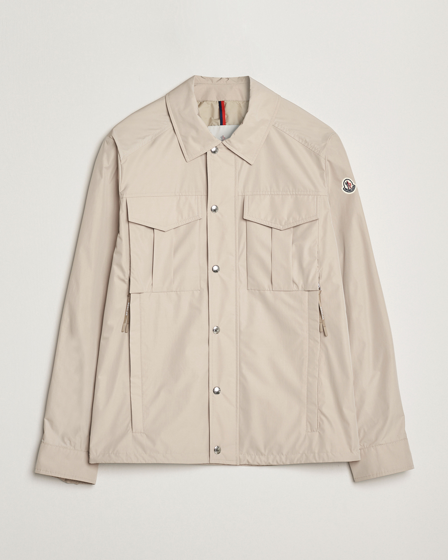 Herr | Jackor | Moncler | Frema Shirt Jacket Light Beige