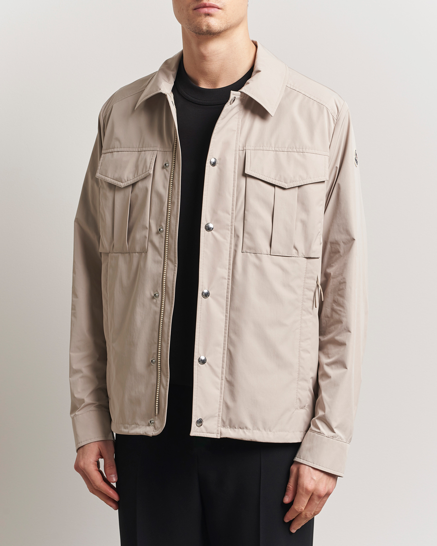 Herr | Jackor | Moncler | Frema Shirt Jacket Light Beige