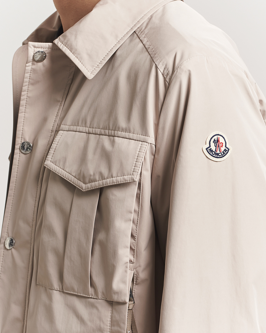 Herr | Jackor | Moncler | Frema Shirt Jacket Light Beige