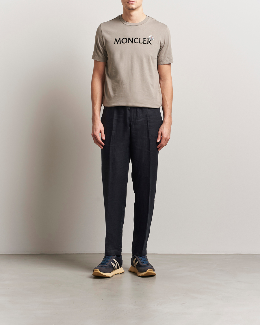 Herr | Byxor | Moncler | Drawstring Trousers Navy