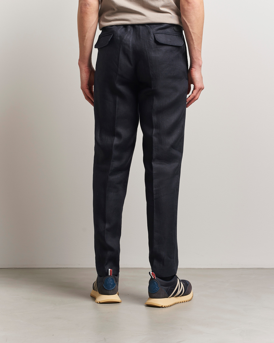 Herr | Byxor | Moncler | Drawstring Trousers Navy