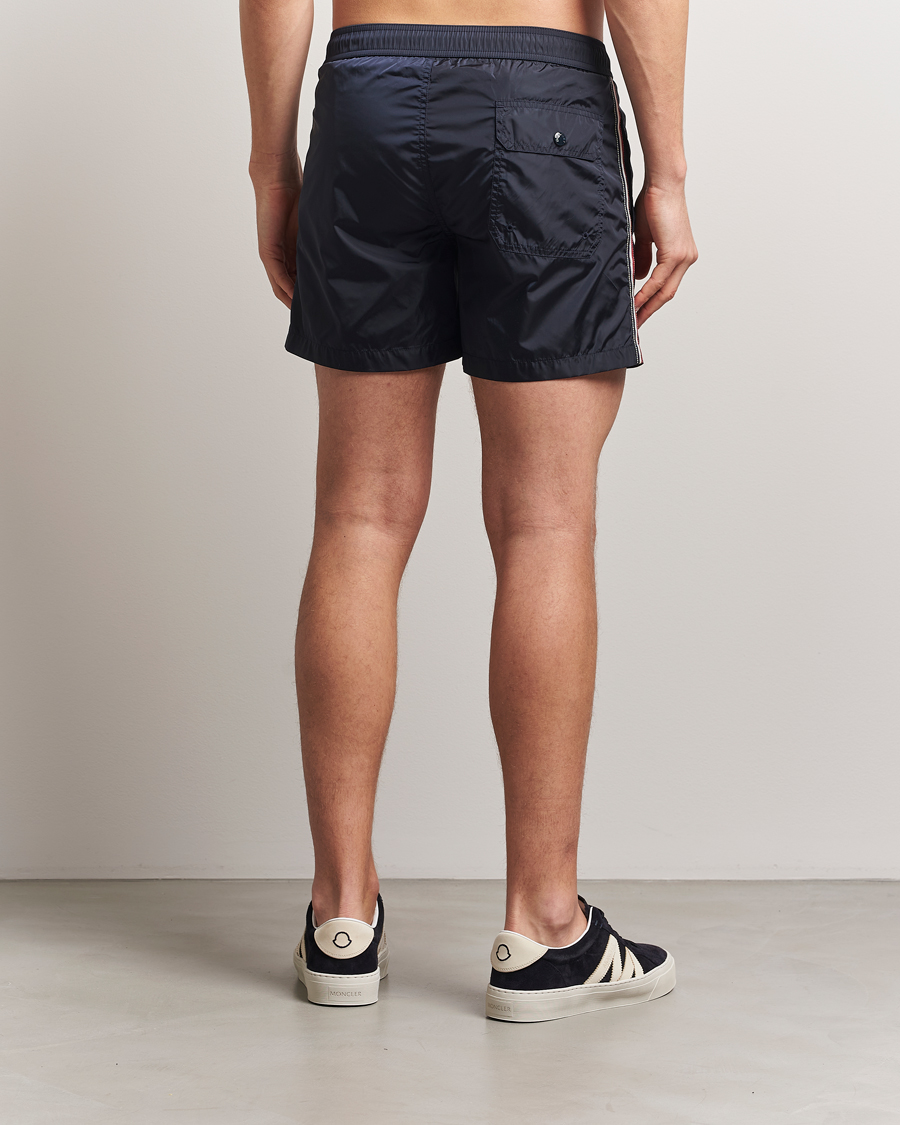 Herr | Badbyxor | Moncler | Nylon Swim Shorts Navy