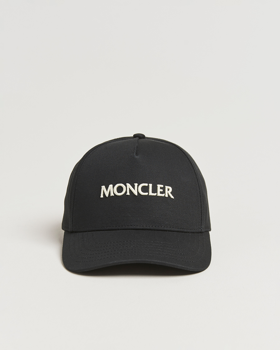 Herr | Hattar & kepsar | Moncler | Lettering Logo Baseball Cap Black