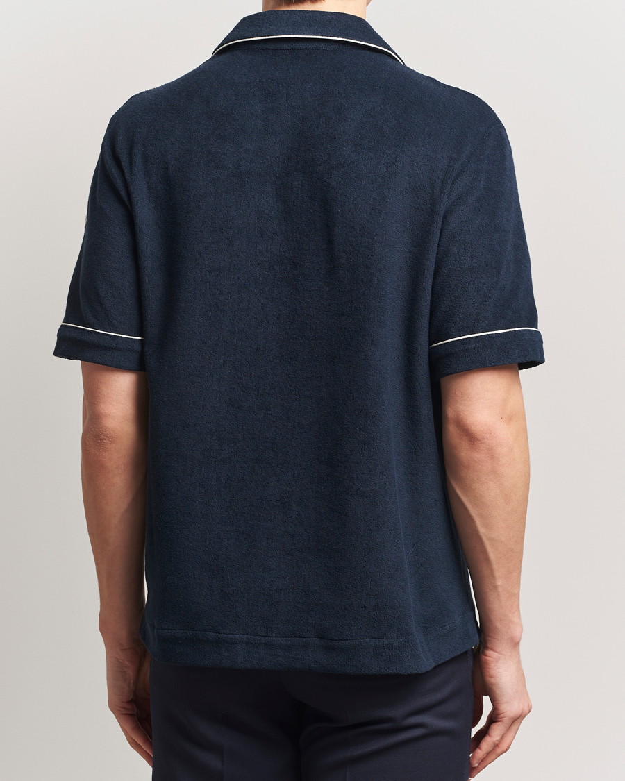 Herr | Skjortor | Moncler | Camp Shirt Navy
