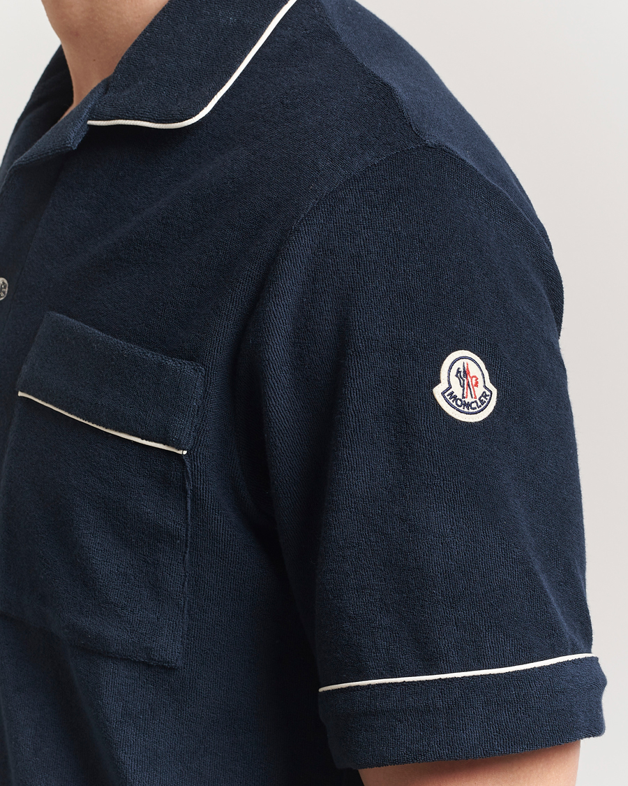 Herr | Skjortor | Moncler | Camp Shirt Navy