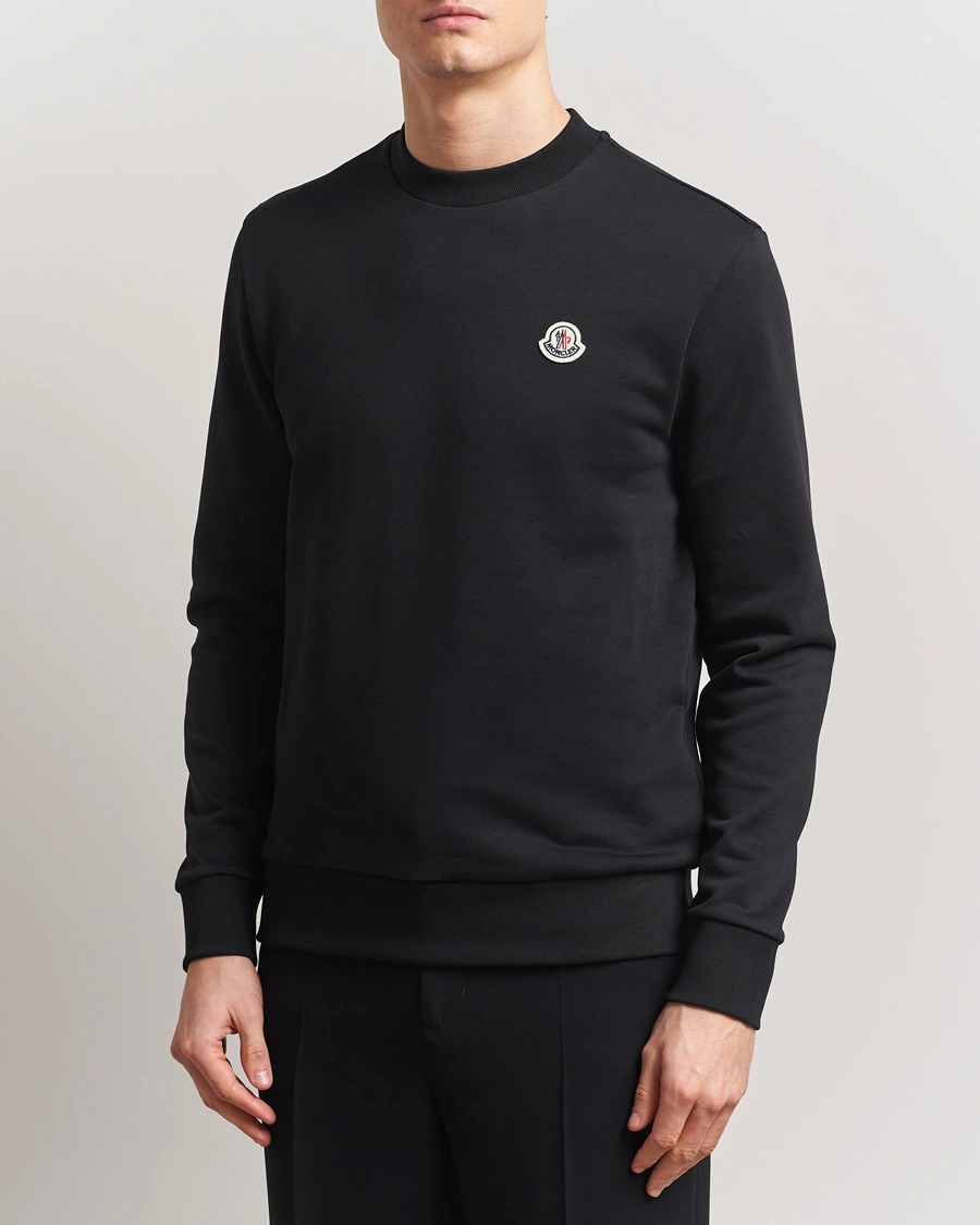 Herr | Tröjor | Moncler | Lettering Logo Sweatshirt Black