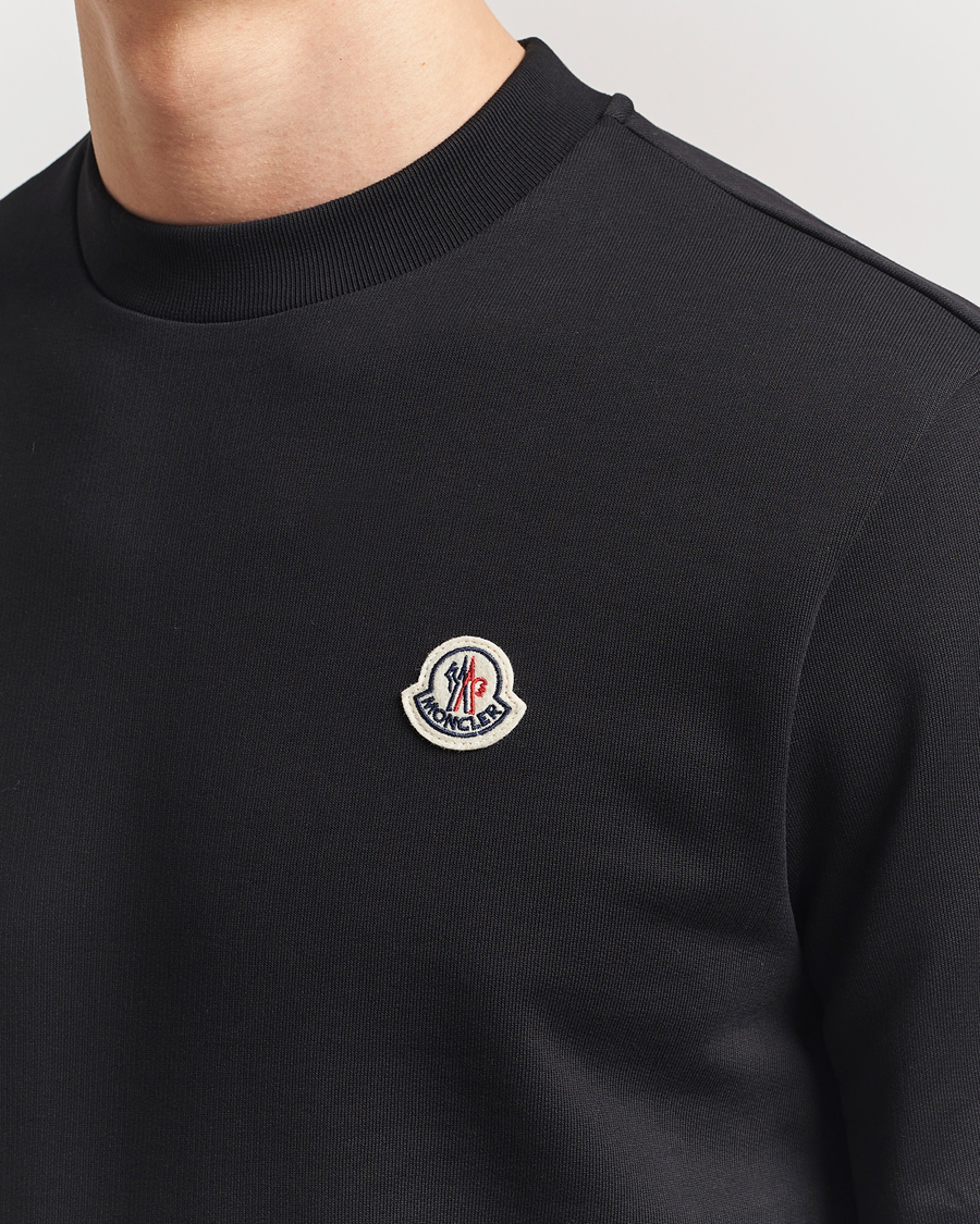 Herr | Tröjor | Moncler | Lettering Logo Sweatshirt Black