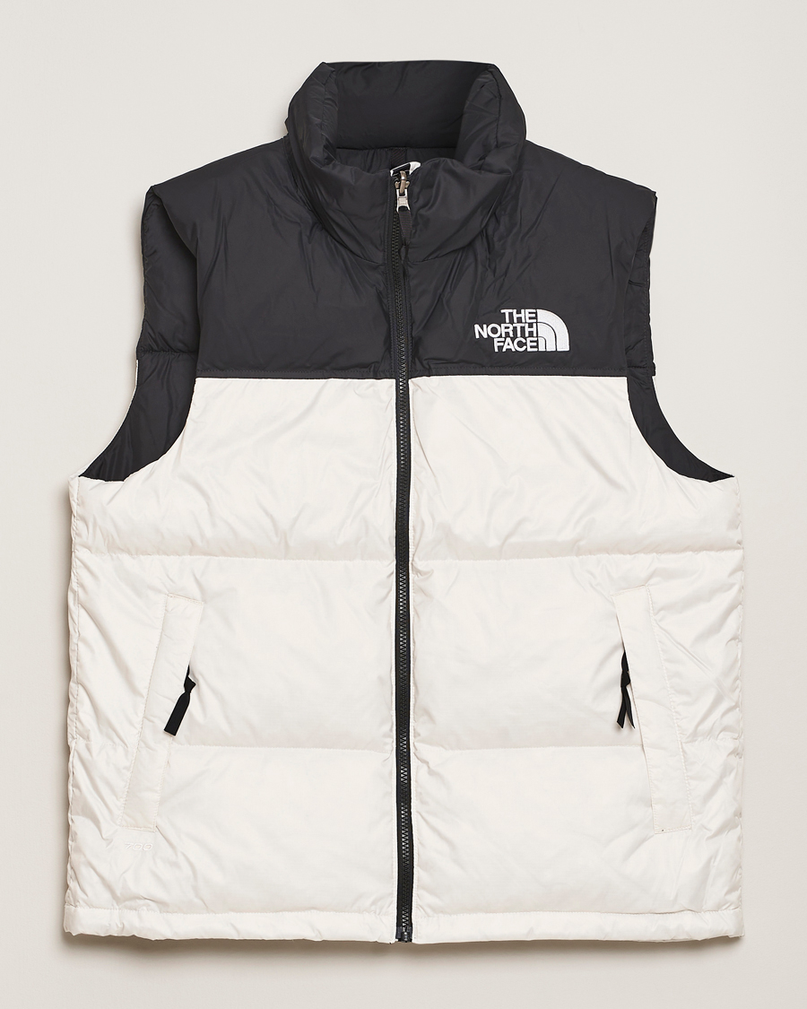 Herr | Västar | The North Face | 1996 Retro Nuptse Vest White Dune/Black