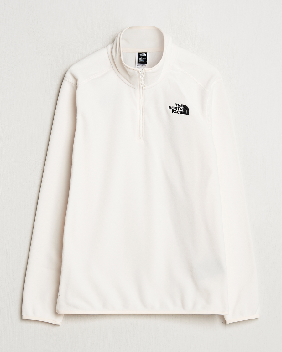 Herr | Tröjor | The North Face | Glacier 1/4 Zip Fleece White Dune