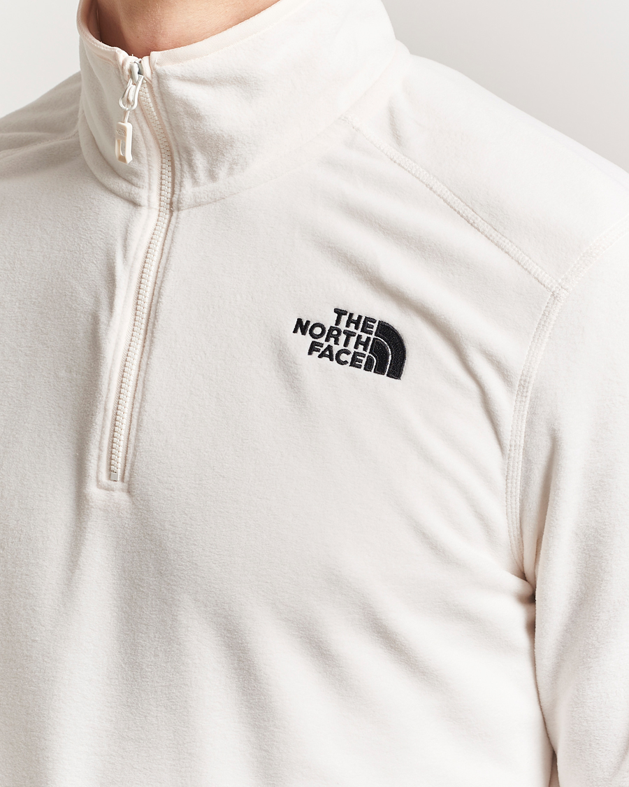Herr | Tröjor | The North Face | Glacier 1/4 Zip Fleece White Dune
