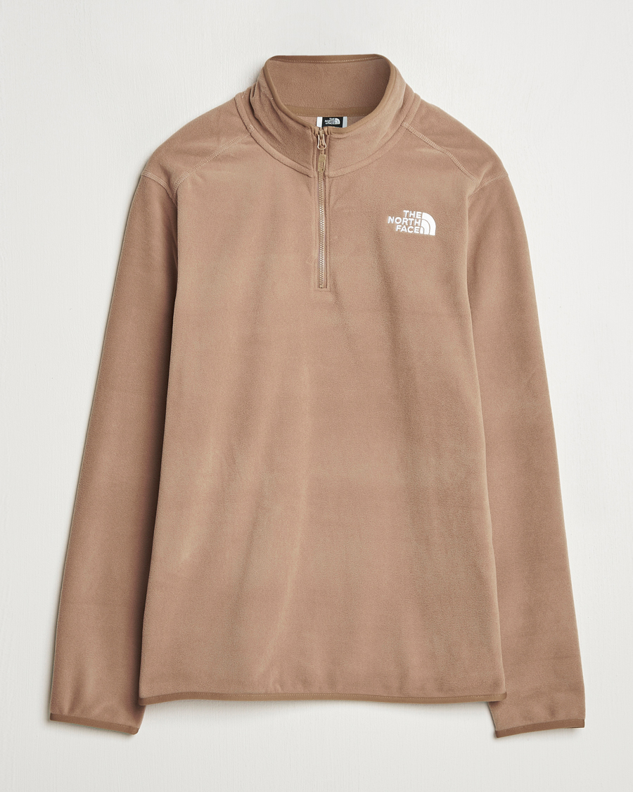 Herr | Tröjor | The North Face | Glacier 1/4 Zip Fleece Latte