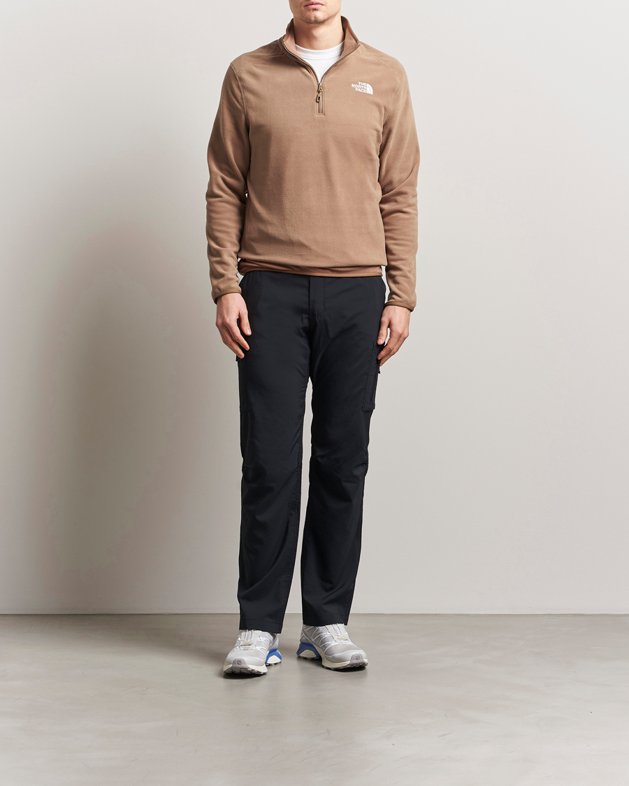 Herr | Tröjor | The North Face | Glacier 1/4 Zip Fleece Latte