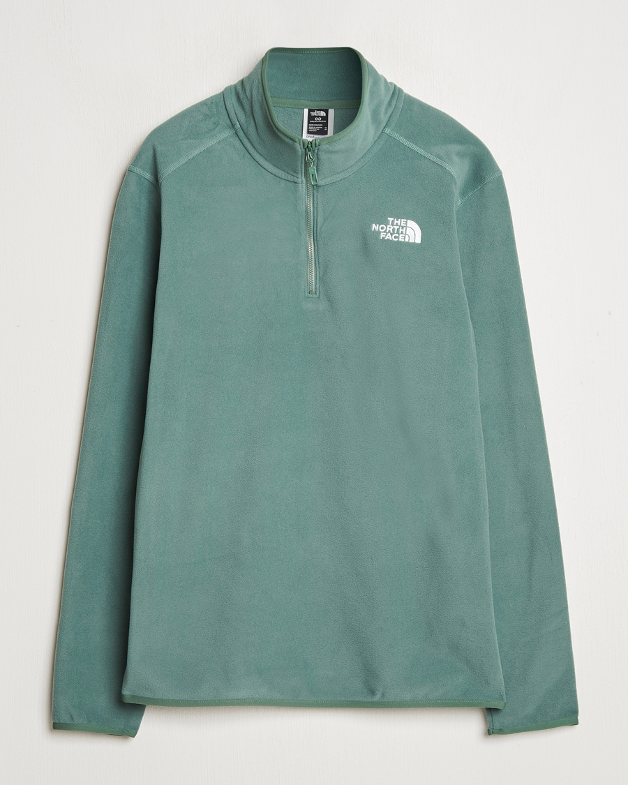 Herr | Tröjor | The North Face | Glacier 1/4 Zip Fleece Duck Green