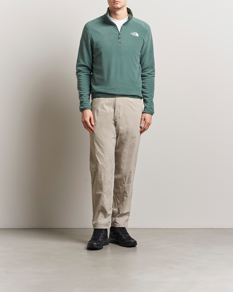 Herr | Tröjor | The North Face | Glacier 1/4 Zip Fleece Duck Green